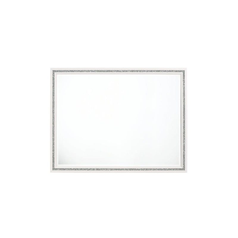 Acme Furniture Haiden 28454 Dresser Mirror - White IMAGE 2