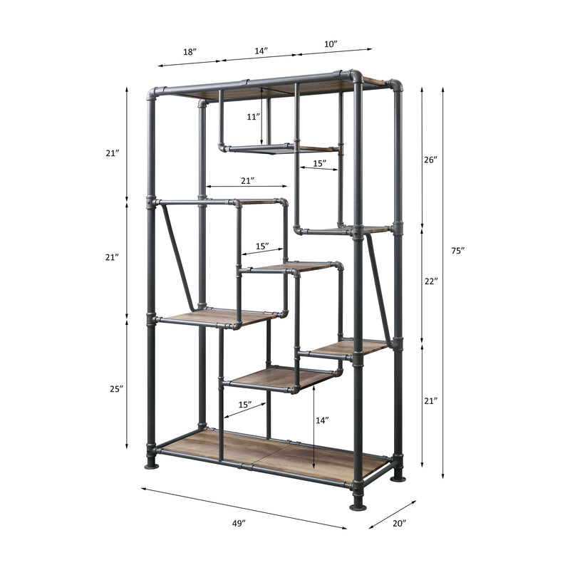 Acme Furniture Brantley 35887 Bookshelf IMAGE 4