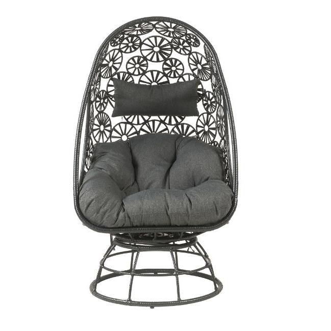 Acme Furniture 45113 Patio Hanging Chair with Stand and Side Table IMAGE 5