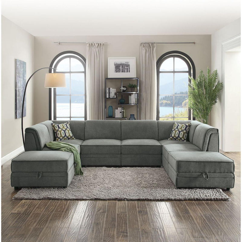 Acme Furniture Bois 53782 Ottoman IMAGE 2