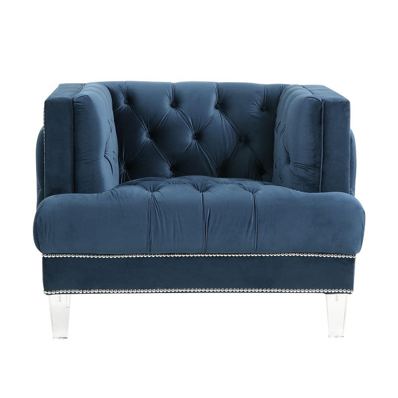 Acme Furniture Ansario 56457 Chair - Blue IMAGE 5