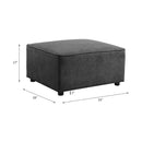 Acme Furniture Silvester 56876 Ottoman IMAGE 2