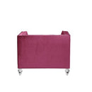 Acme Furniture Heibero 56897 Chair - Burgundy IMAGE 2