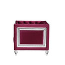Acme Furniture Heibero 56897 Chair - Burgundy IMAGE 3