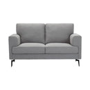 Acme Furniture Kyrene 56926 Loveseat - Light Grey IMAGE 1
