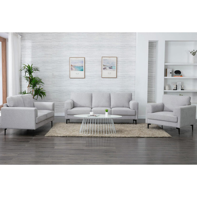 Acme Furniture Kyrene 56927 Chair - Light Grey IMAGE 5