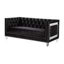Acme Furniture Heibero 56996 Loveseat - Black IMAGE 2