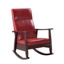Acme Furniture Raina 59931 Rocking Chair - Red IMAGE 1