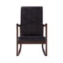 Acme Furniture Raina 59935 Rocking Chair - Dark Brown IMAGE 4