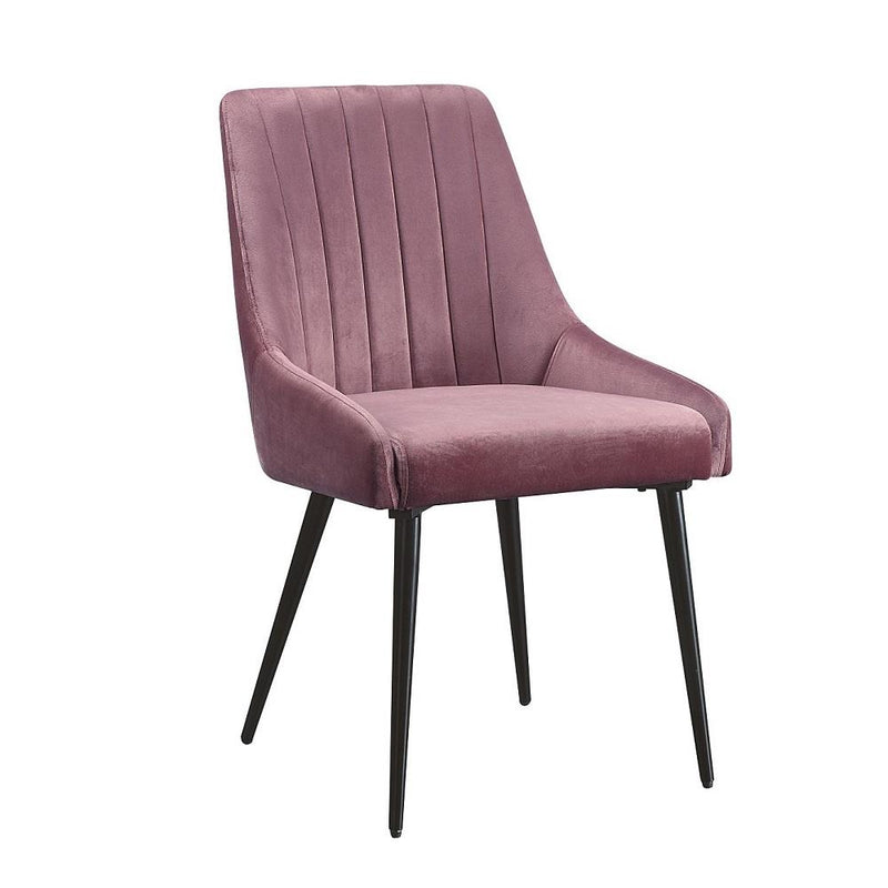 Acme Furniture Riley 74012 Side Chair - Pink IMAGE 2