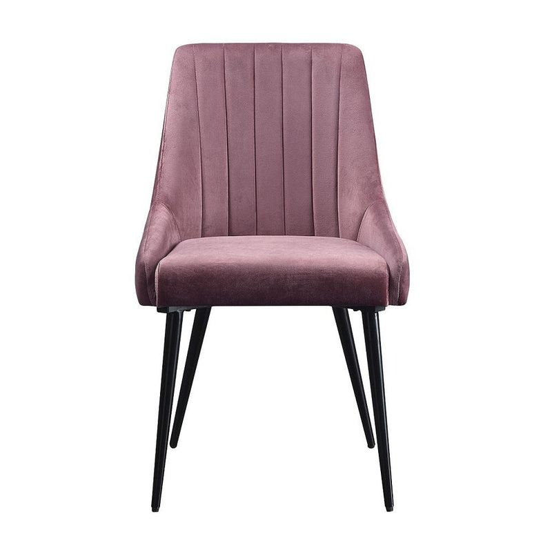 Acme Furniture Riley 74012 Side Chair - Pink IMAGE 3