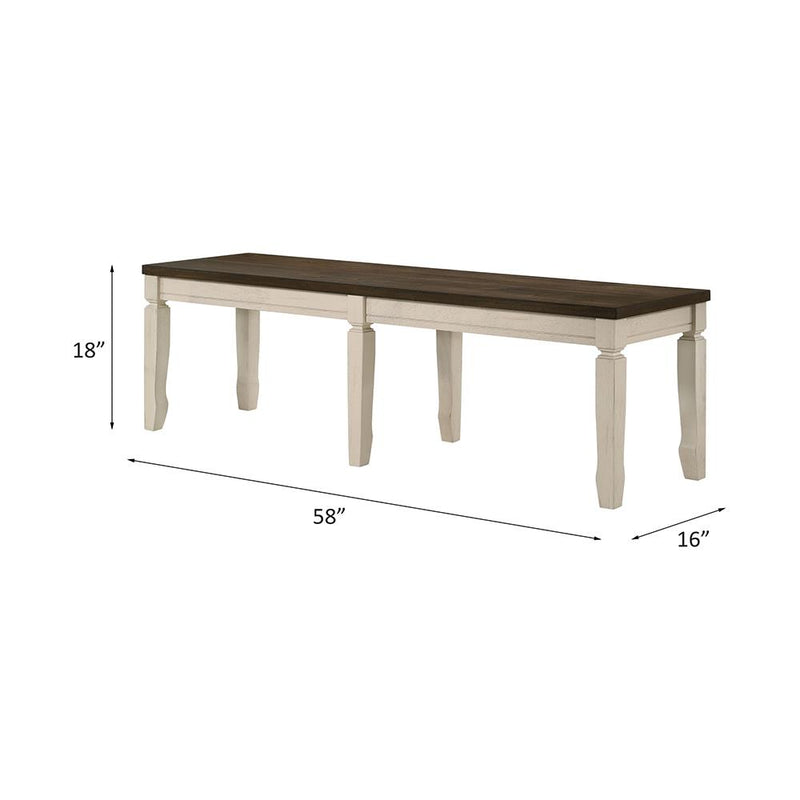Acme Furniture Fedele 77193 Bench IMAGE 7
