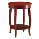 Acme Furniture Aberta 82787 Accent Table - Red IMAGE 2