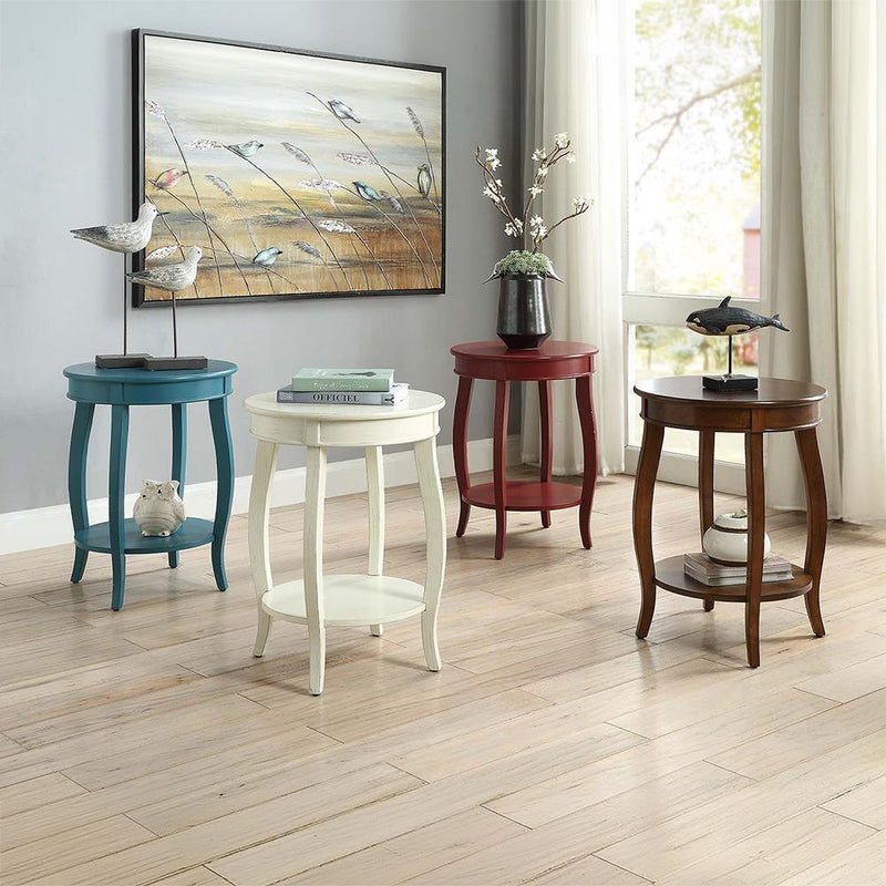 Acme Furniture Aberta 82787 Accent Table - Red IMAGE 5