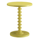 Acme Furniture Acton 82802 Accent Table - Yellow IMAGE 2