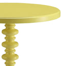 Acme Furniture Acton 82802 Accent Table - Yellow IMAGE 4