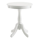 Acme Furniture Alger 82804 Accent Table - White IMAGE 2