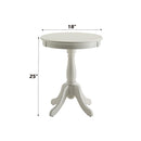 Acme Furniture Alger 82804 Accent Table - White IMAGE 4