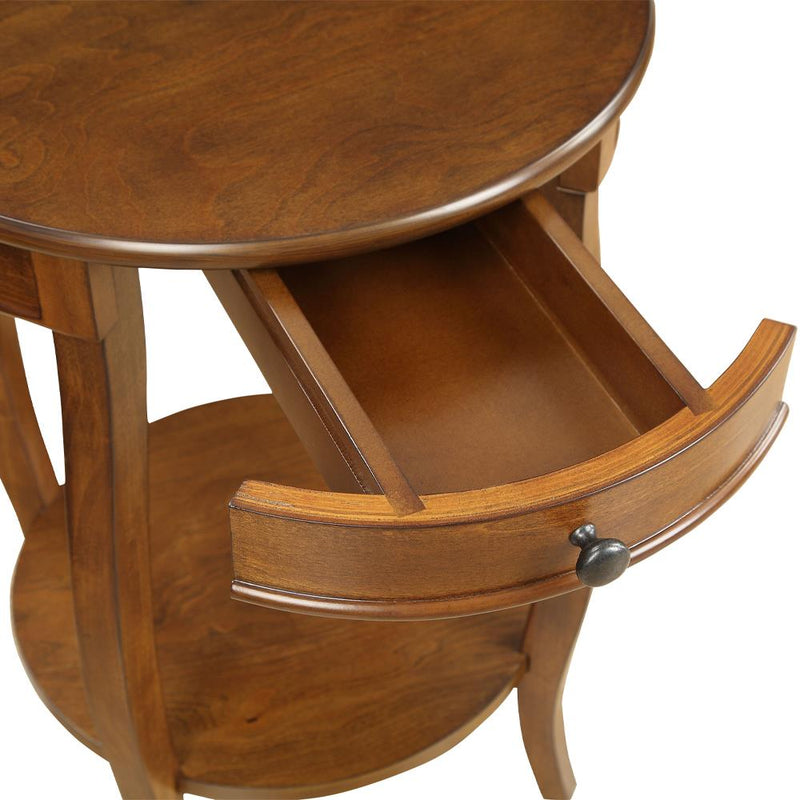 Acme Furniture Alysa 82814 End Table - Walnut IMAGE 5