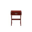 Acme Furniture Babs 82820 End Table - Red IMAGE 2