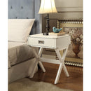 Acme Furniture Babs 82824 End Table - White IMAGE 5