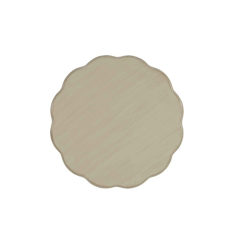 Acme Furniture Fordon 82922 End Table - Antique White IMAGE 3