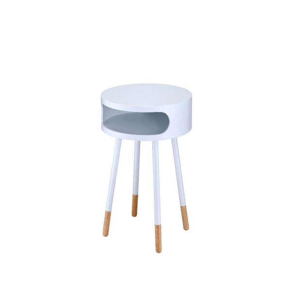 Acme Furniture Sonria 84445 Accent Table - White IMAGE 1