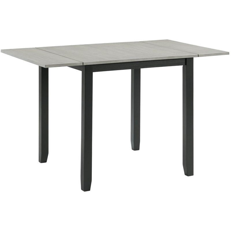  Elements International Martin DMT3003DLDS 3 pc Dinette - Grey/Black IMAGE 4