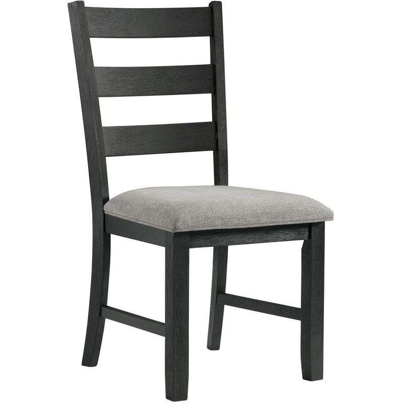  Elements International Martin DMT3003DLDS 3 pc Dinette - Grey/Black IMAGE 5