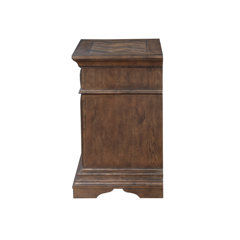 New Classic Furniture Mar Vista B658-040 Nightstand - Walnut IMAGE 3