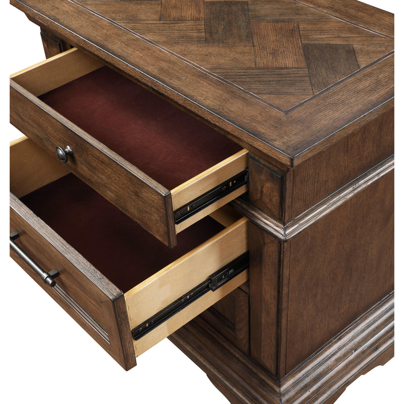 New Classic Furniture Mar Vista B658-040 Nightstand - Walnut IMAGE 5