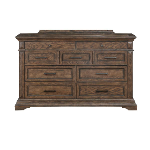 New Classic Furniture Mar Vista B658-050 Dresser - Walnut IMAGE 1