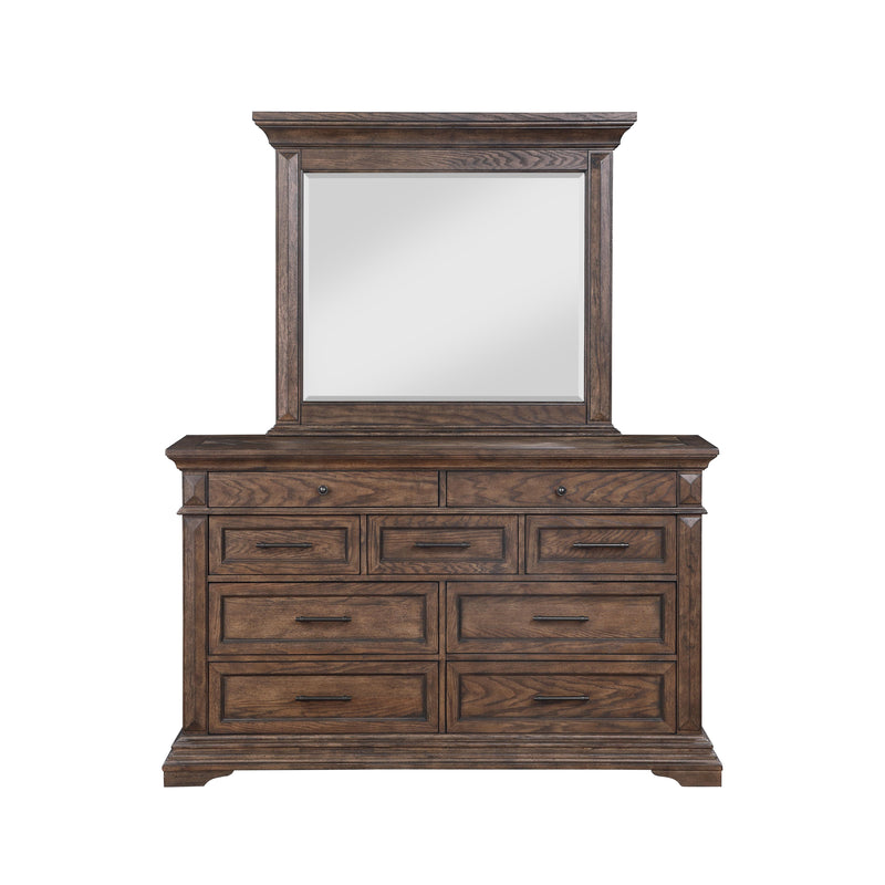 New Classic Furniture Mar Vista B658-050 Dresser - Walnut IMAGE 2