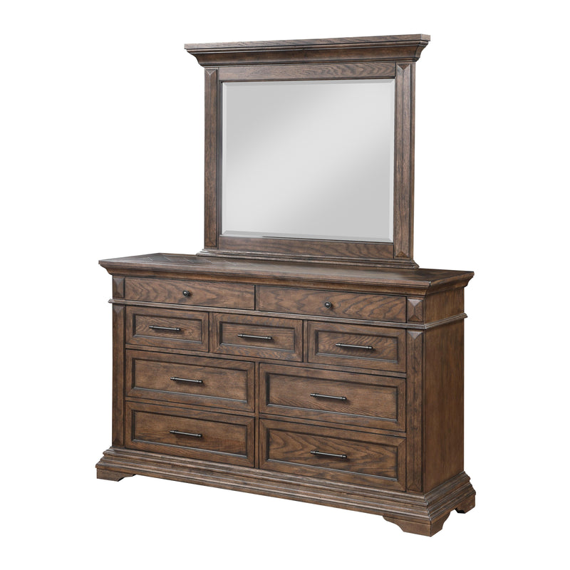 New Classic Furniture Mar Vista B658-050 Dresser - Walnut IMAGE 3