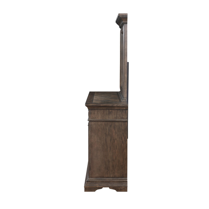New Classic Furniture Mar Vista B658-050 Dresser - Walnut IMAGE 5