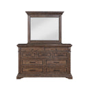 New Classic Furniture Mar Vista B658-060 Mirror - Walnut IMAGE 2
