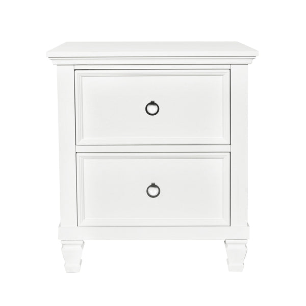 New Classic Furniture Tamarack BB044W-040 Nightstand - White IMAGE 1
