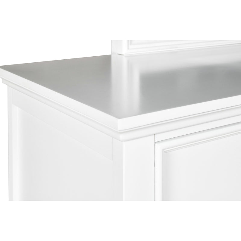New Classic Furniture Tamarack BB044W-050 Dresser - White IMAGE 5