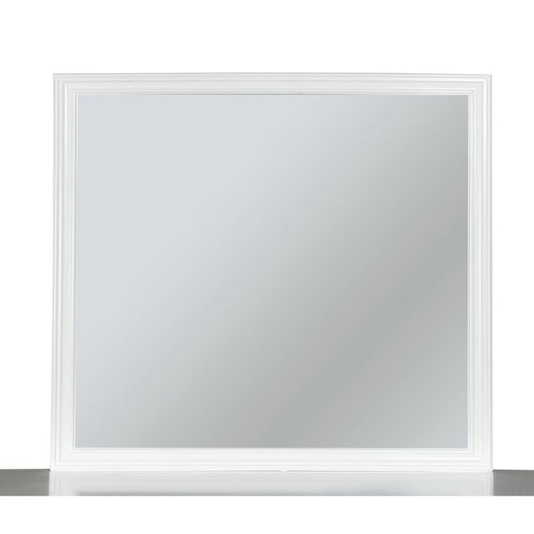 New Classic Furniture Tamarack BB044W-060 Mirror - White IMAGE 1