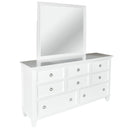 New Classic Furniture Tamarack BB044W-060 Mirror - White IMAGE 3