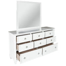 New Classic Furniture Tamarack BB044W-060 Mirror - White IMAGE 4