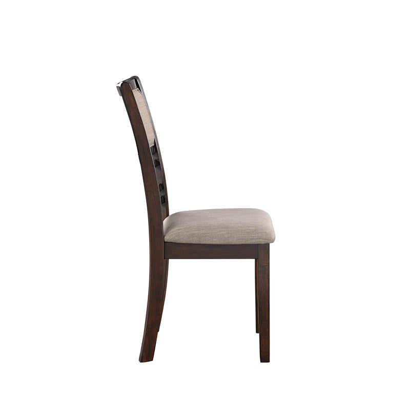 New Classic Furniture Gia D1701-20-CHY Dining Chairs - Cherry IMAGE 3