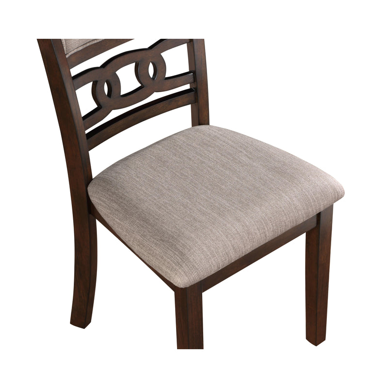 New Classic Furniture Gia D1701-20-CHY Dining Chairs - Cherry IMAGE 5