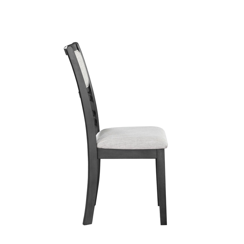 New Classic Furniture Gia D1701-20-GRY Dining Chairs - Gray IMAGE 3