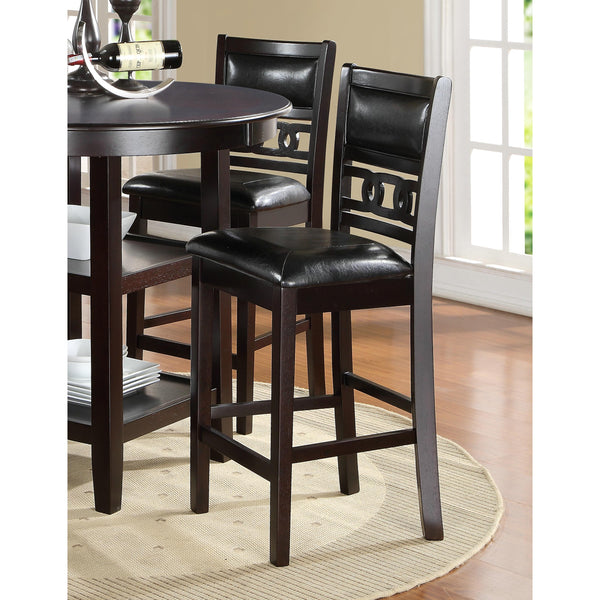 New Classic Furniture Gia D1701-22-EBY Counter Chairs - Ebony IMAGE 1