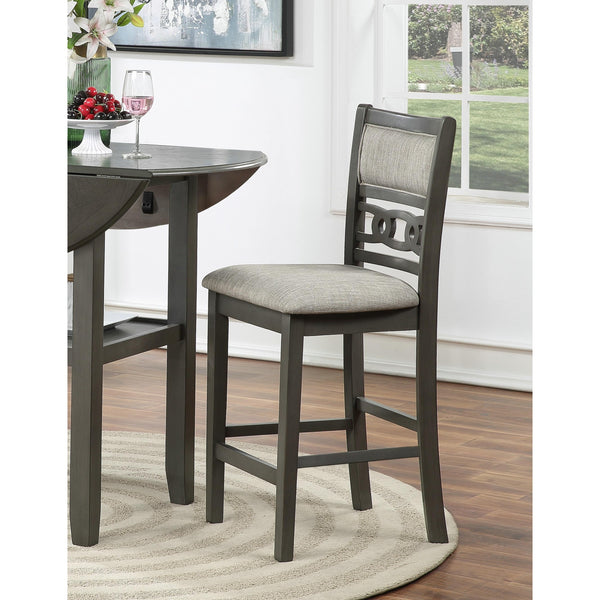 New Classic Furniture Gia D1701-22-GRY Counter Chairs - Gray IMAGE 1