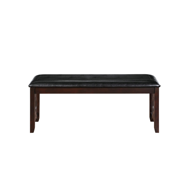 New Classic Furniture Gia D1701-25-EBY 46" Bench - Ebony IMAGE 1