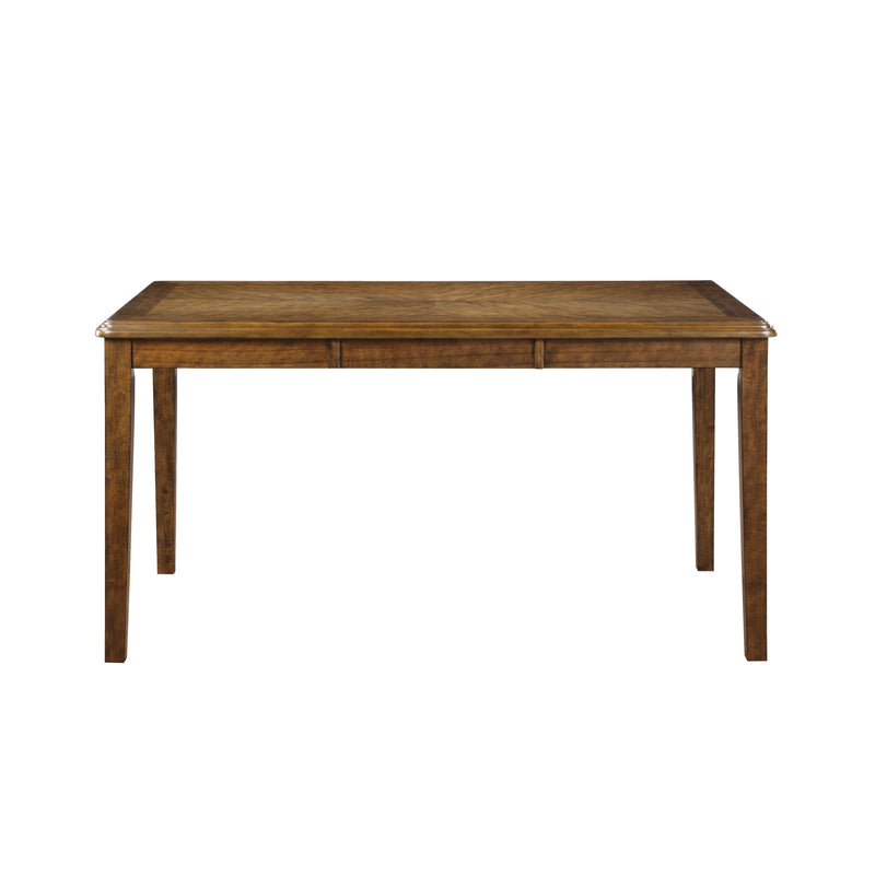 New Classic Furniture Gia D1701-160-BRN 60" Dining Table with Chairs - Brown IMAGE 4