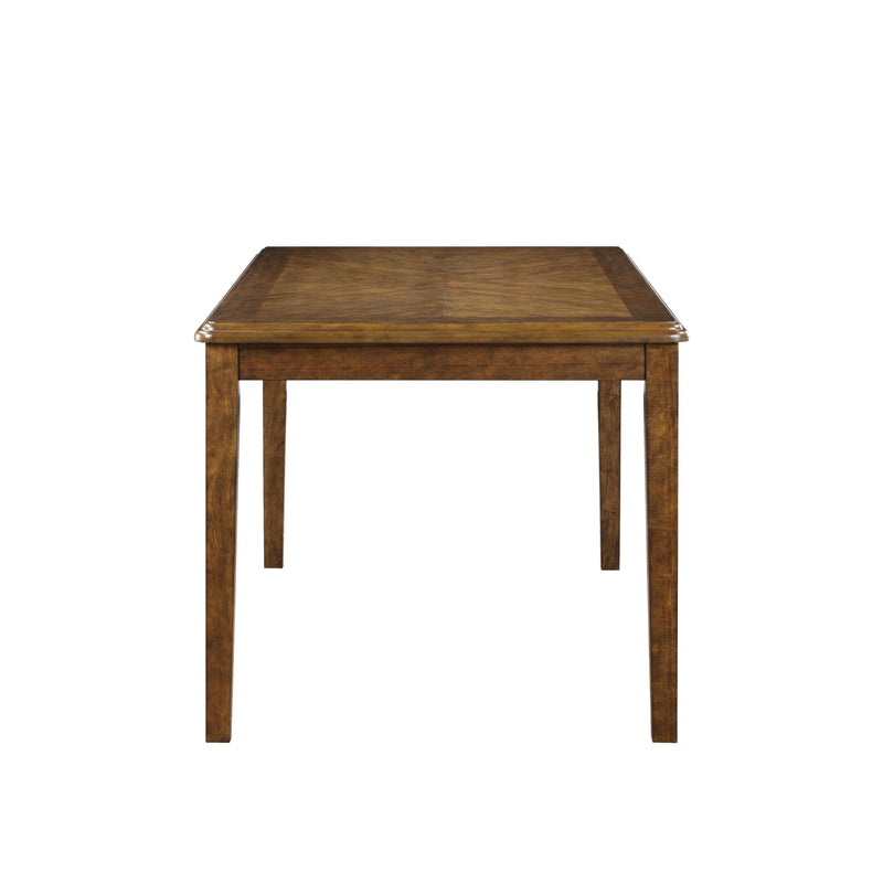 New Classic Furniture Gia D1701-160-BRN 60" Dining Table with Chairs - Brown IMAGE 5