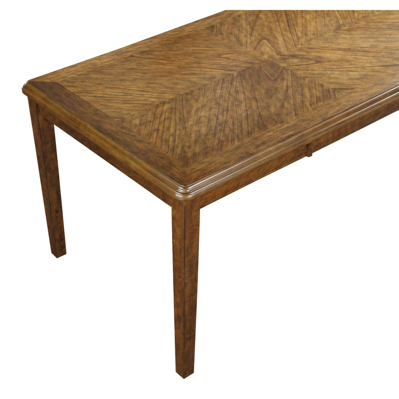 New Classic Furniture Gia D1701-160-BRN 60" Dining Table with Chairs - Brown IMAGE 6